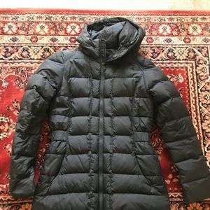 Long North Face Down Coat